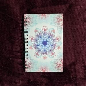Piccadilly Blank Spiral Journal Blue & Purple